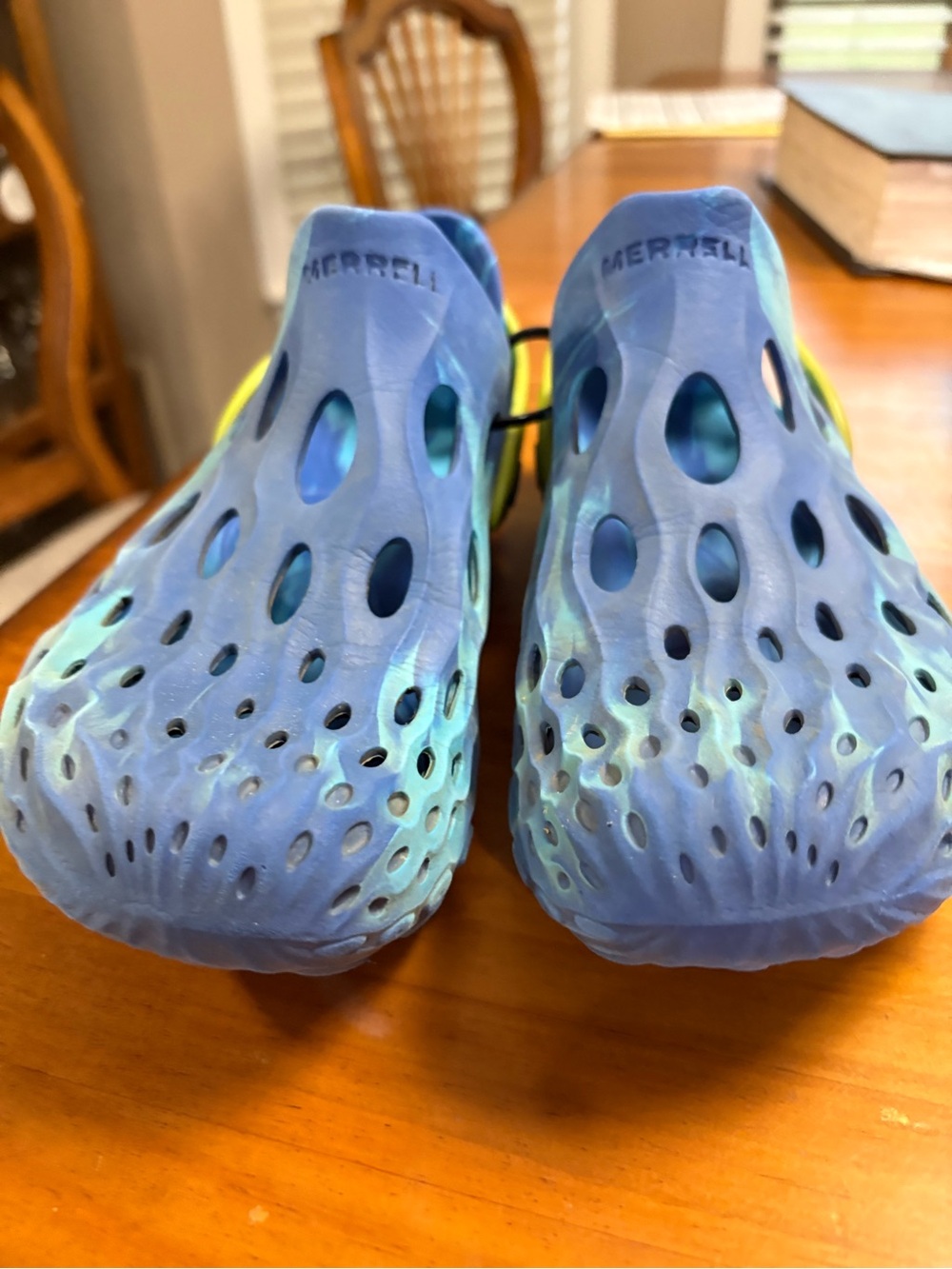 Merrell Kids Blue-Teal Slip-On Water Shoes